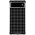 Black Grid Google Pixel 6 Clear Case